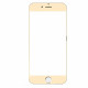 Защитное стекло Baseus 3D PET Soft для iPhone 7 Gold